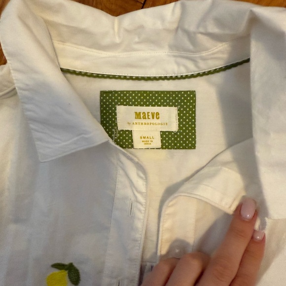 Maeve Lemon Blouse - Picture 3 of 5